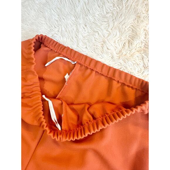 70s Burnt Orange Stripe Tunic Set - Picture 7 of 16